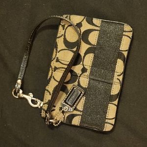 Coach mini clutch